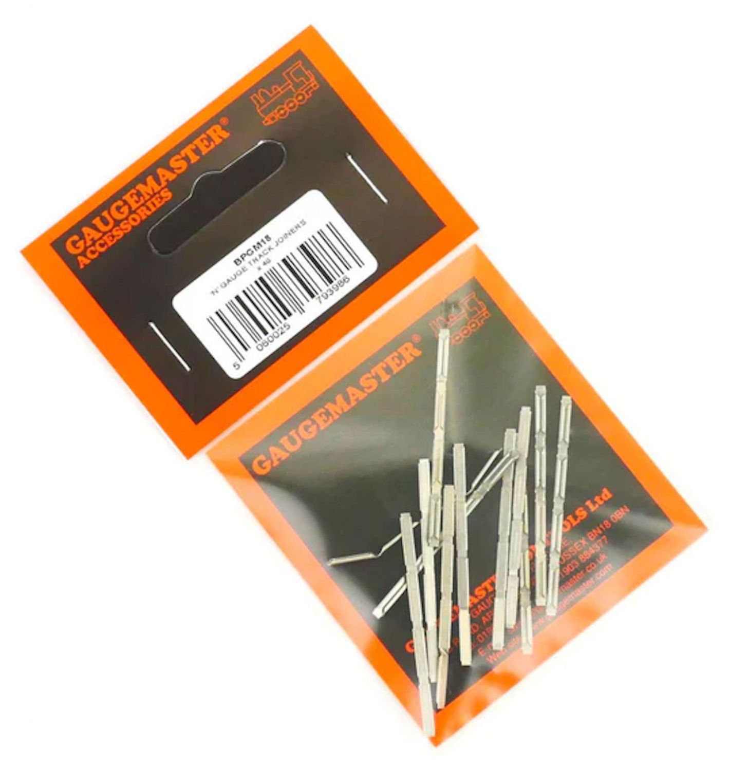 Gaugemaster N Scale Rail Joiners - Pack of 48